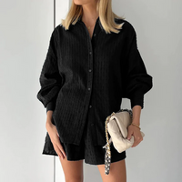 Alessandra Zweiteiliges Set | Strahlend in den Sommer! – Schwarz
