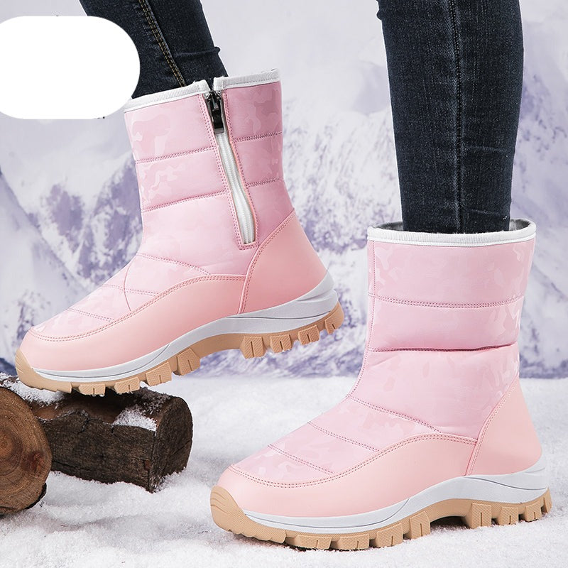 Avelinne | Elegante Damenstiefel mit femininem Flair und seitlichem Reißverschluss