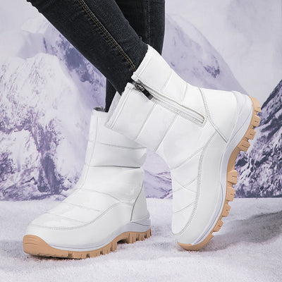 Avelinne | Elegante Damenstiefel mit femininem Flair und seitlichem Reißverschluss