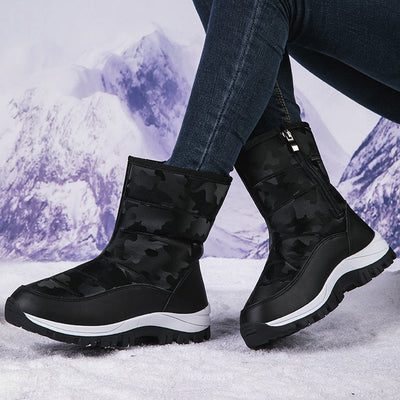 Avelinne | Elegante Damenstiefel mit femininem Flair und seitlichem Reißverschluss