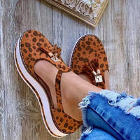 Sandalen Marbella - Handgefertigte Kollektion – Leopardenmuster