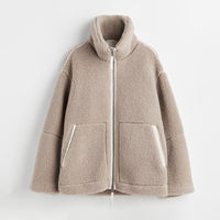 Wilese | Warme Teddyjacke – Kaffe