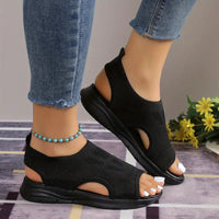 Aletta | Orthopädische Sandalen – Schwarz