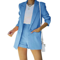 Dally - Elegantes Zweiteiler-Set – Blau