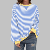 Revia - Stilvolles Freizeit-Sweatshirt – Hellblau