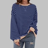 Revia - Stilvolles Freizeit-Sweatshirt – Dunkelblau