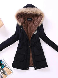 Zephyra - Die kuscheligste und bequemste Jacke mit Fleece – Schwarz
