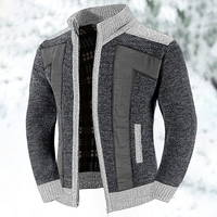 Korinda | Vielseitige Strickjacke mit Reißverschluss – Grau