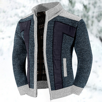 Korinda | Vielseitige Strickjacke mit Reißverschluss – Kleegrün