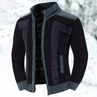 Korinda | Vielseitige Strickjacke mit Reißverschluss – Schwarz