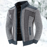 Korinda | Vielseitige Strickjacke mit Reißverschluss – Hellgrau