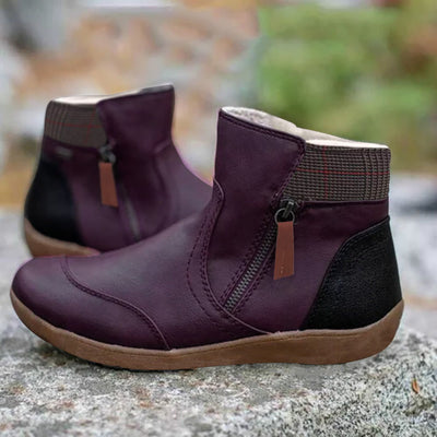 Poilithra | Wasserdichte orthopädische Lederstiefel