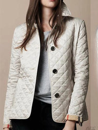 Alexa - Elegante Seidenjacke – Beige