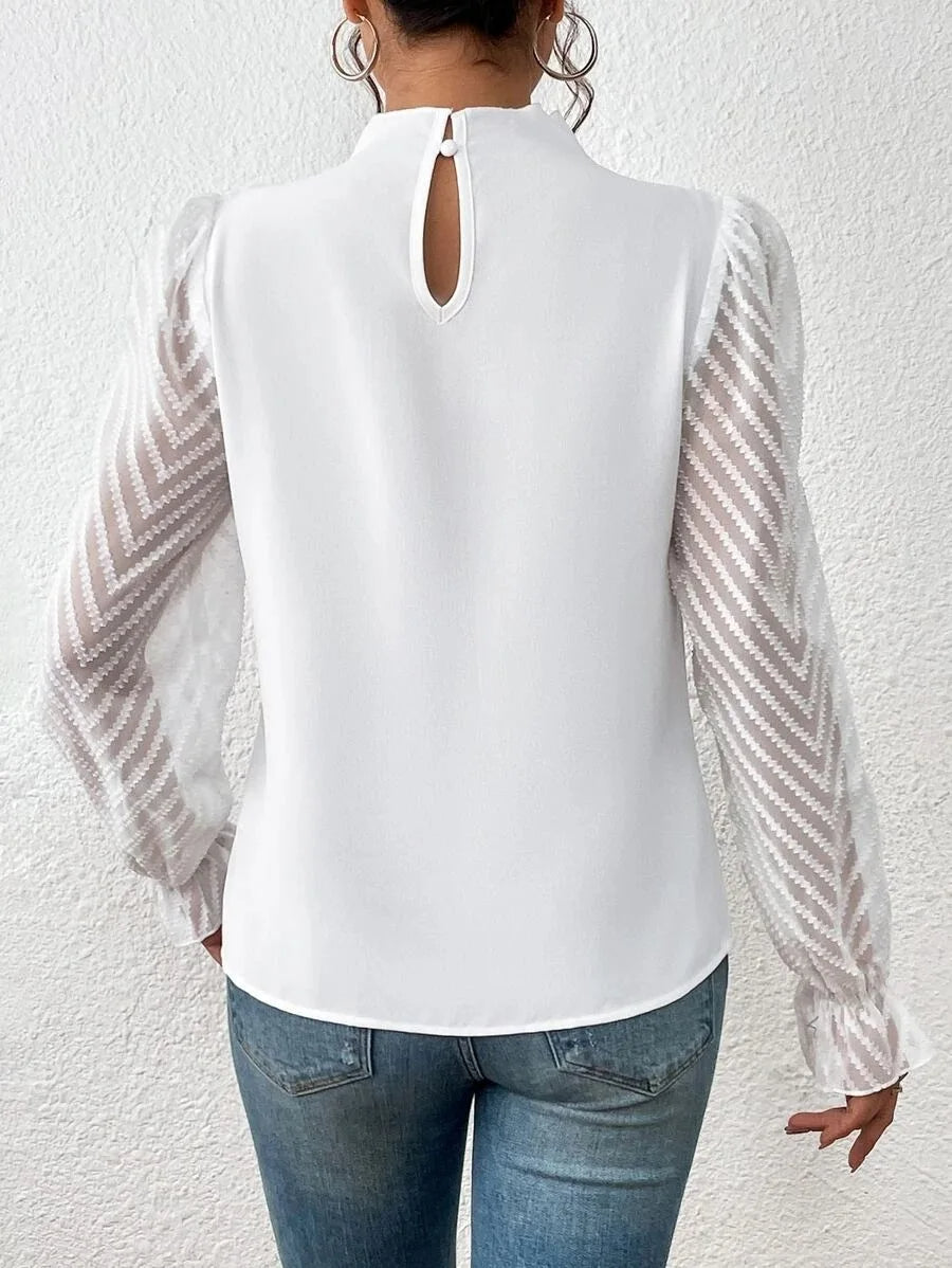 Jada - Elegantes Halbrollkragen-Oberteil