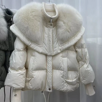 Koryth | Luxuriöse Winterjacke – Erbsengrün