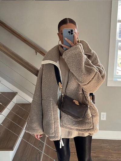 Wilese | Warme Teddyjacke
