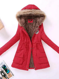 Zephyra - Die kuscheligste und bequemste Jacke mit Fleece – Rot