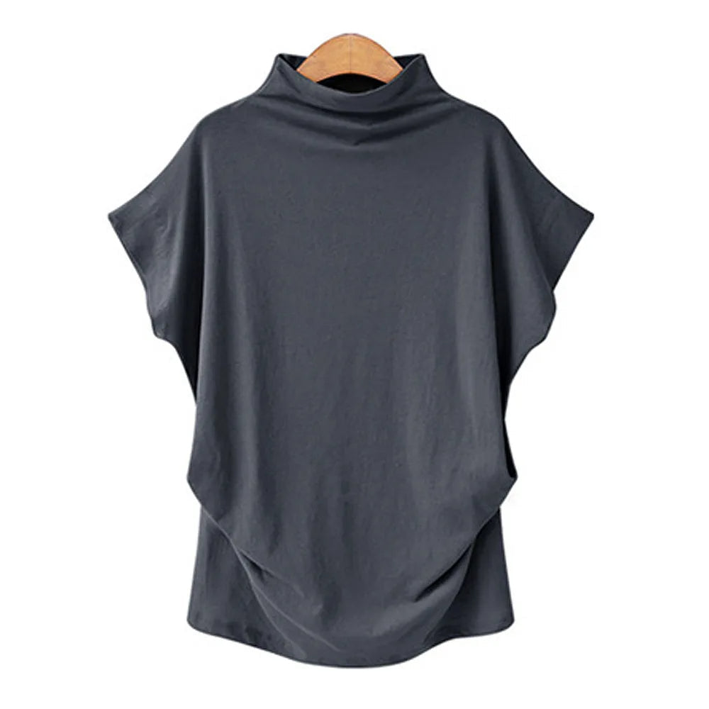 Cyra - Lockeres Freizeit-Turtleneck-Top