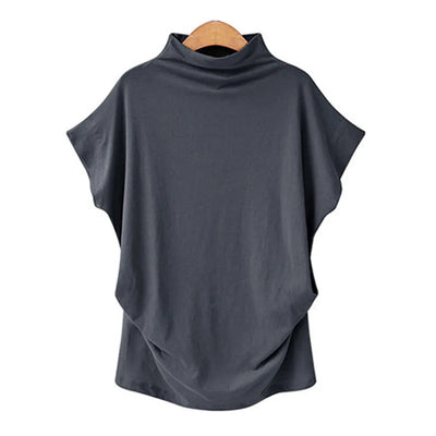 Cyra - Lockeres Freizeit-Turtleneck-Top