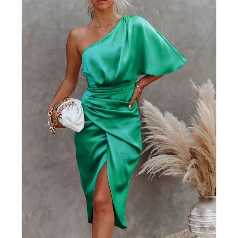Eula - Elegantes Midi-Kleid