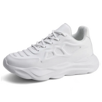 Paul | Höhensteigernde Sneaker – Weiß +8CM