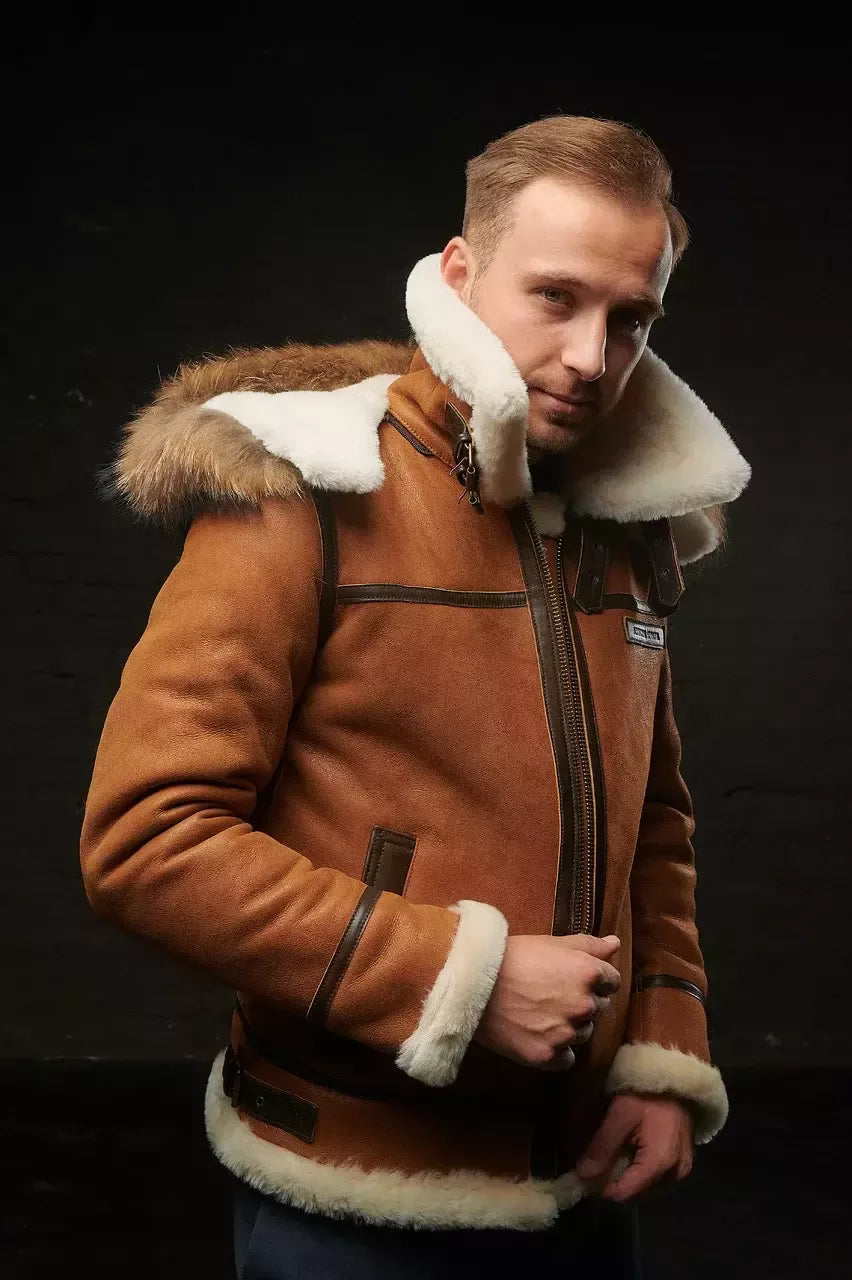 Heevan | Nordische Luxus-Winterjacke mit Kapuze für Männer