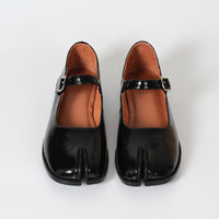 Aurora® | Martha Leder Mary Janes – Schwarz