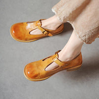Valeria® | Elsa Elegante Mary Janes – Gelb