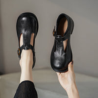 Valeria® | Elsa Elegante Mary Janes – Schwarz