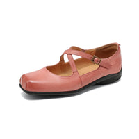 Stella® | Edith Leder Mary Janes – Rosa