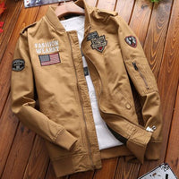 Yvan| Robuste Militärjacke für Herren – Beige