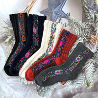 Lila | Vintage Socken – Gemischte Farbe
