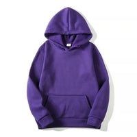 Damen Kapuzenpullover mit Kängurutasche | Lange Ärmel – Lila