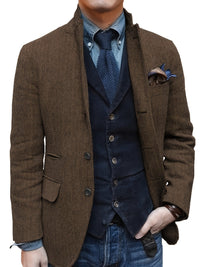 Dvian – Elegante Jacke Mit Knöpfen – Khaki