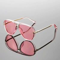 Weron - leichte Pilotenbrille – Rosa