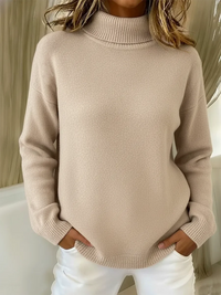 Roux Turtleneck – Apricot