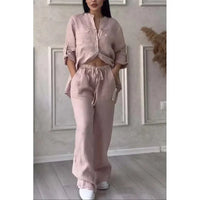Kelen™ | Urban Stilvolles Hemd und Hosen-Set – Lotuswurzel