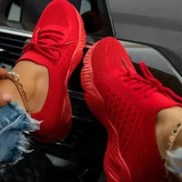 Nisha | Orthopädische Turnschuhe Für Damen – Rot