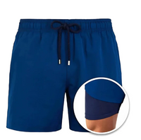 Stylische Badeshorts für Männer – Blau