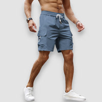Milan | Cargo Shorts – Blau