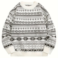 Henry | Vintage Icelandic Sweater – Weiß