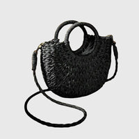 Veronica | Sommer Schultertasche – Schwarz