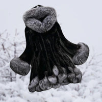 Keila | Dicke und warme Winterjacke – Schwarz