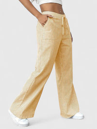 Antonia | Elegante Pants Damen modern chic – Gelb