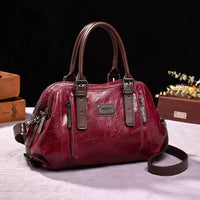 Silke | Ledertasche – Rot