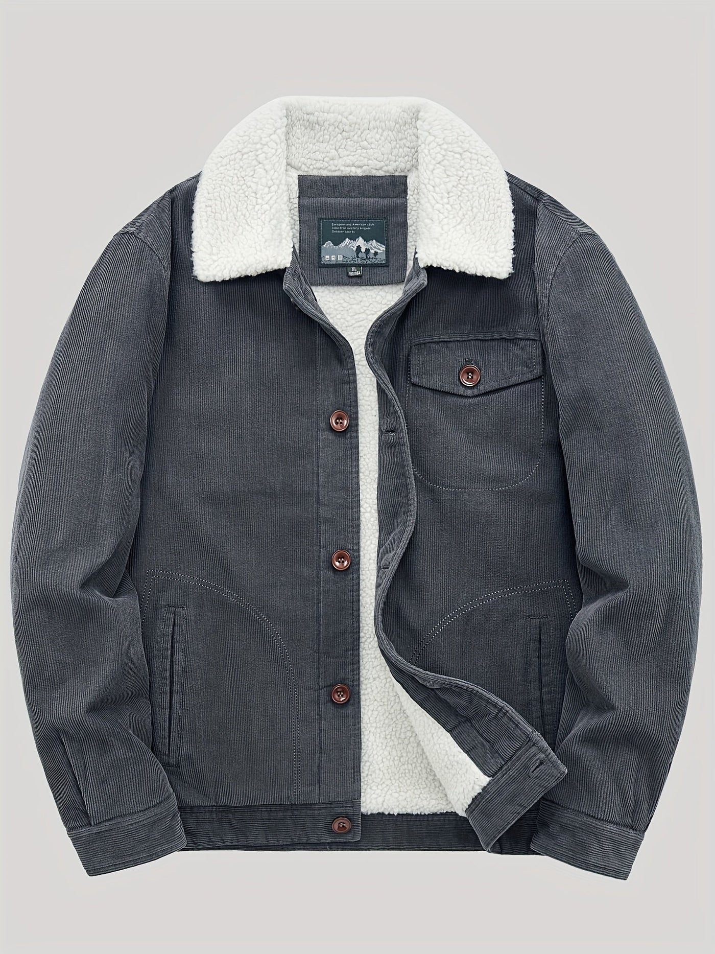 Lehmann Modehaus | Outdoor jacke mit knopfleiste herren warm