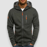 Enzo | Hooded Jacket – Grau