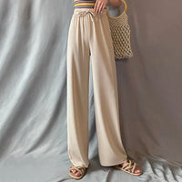 Namo Sommerhosen | Lässige luftige sommerhosen damen – Beige