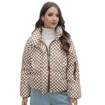 Dobile | Damen-Winterjacke aus Baumwoll-Daunen, warm und bequem