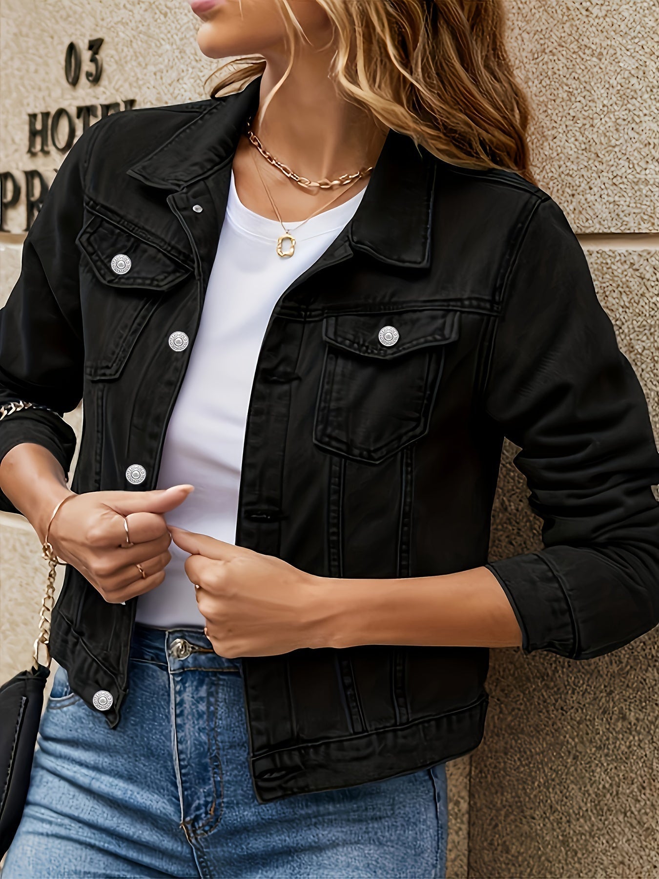 Hyvora | Stylische Denim-Jacke